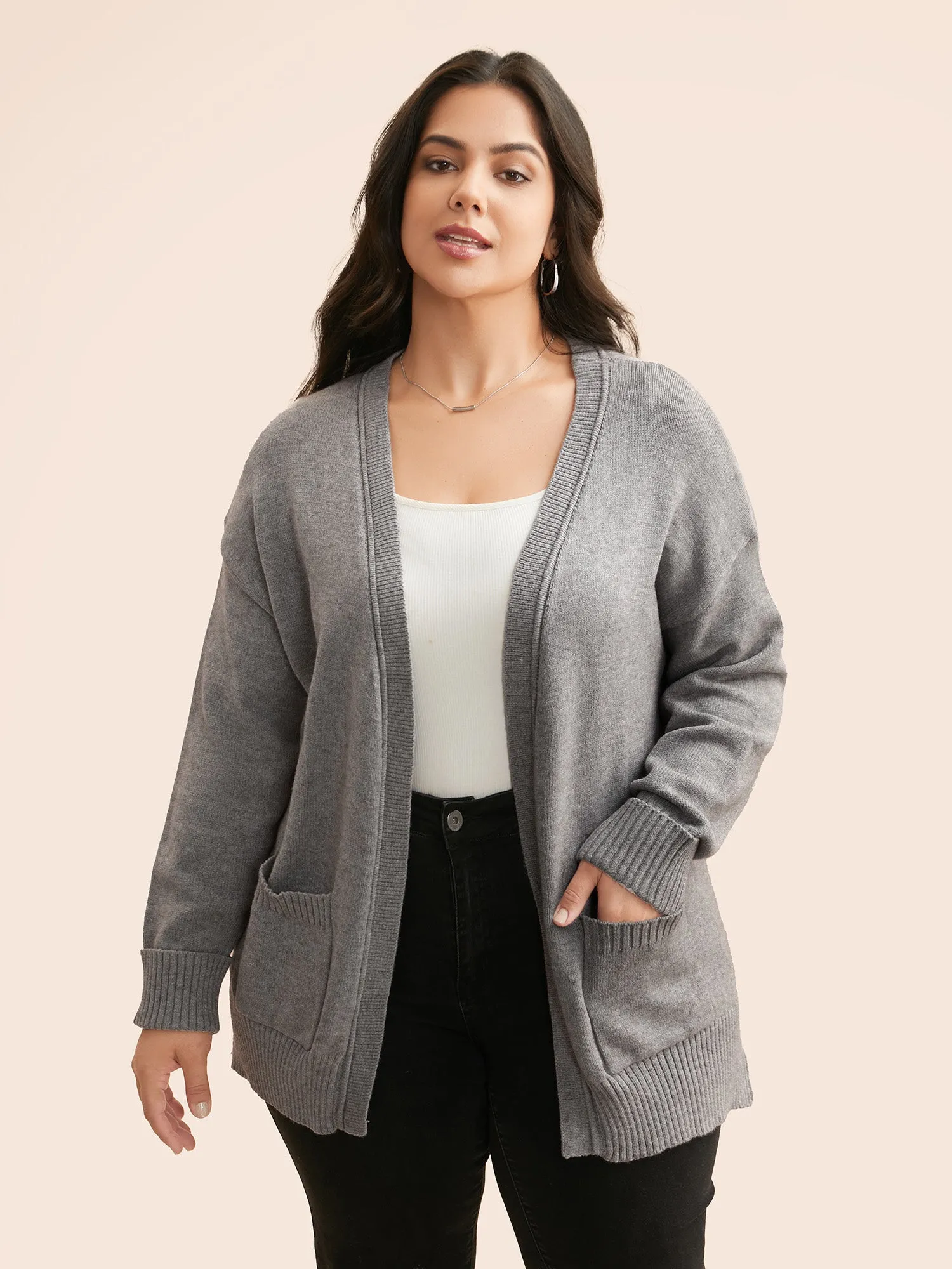 Supersoft Essentials Open Pockets Cardigan sold by Bloomchic product image thumbnail 3