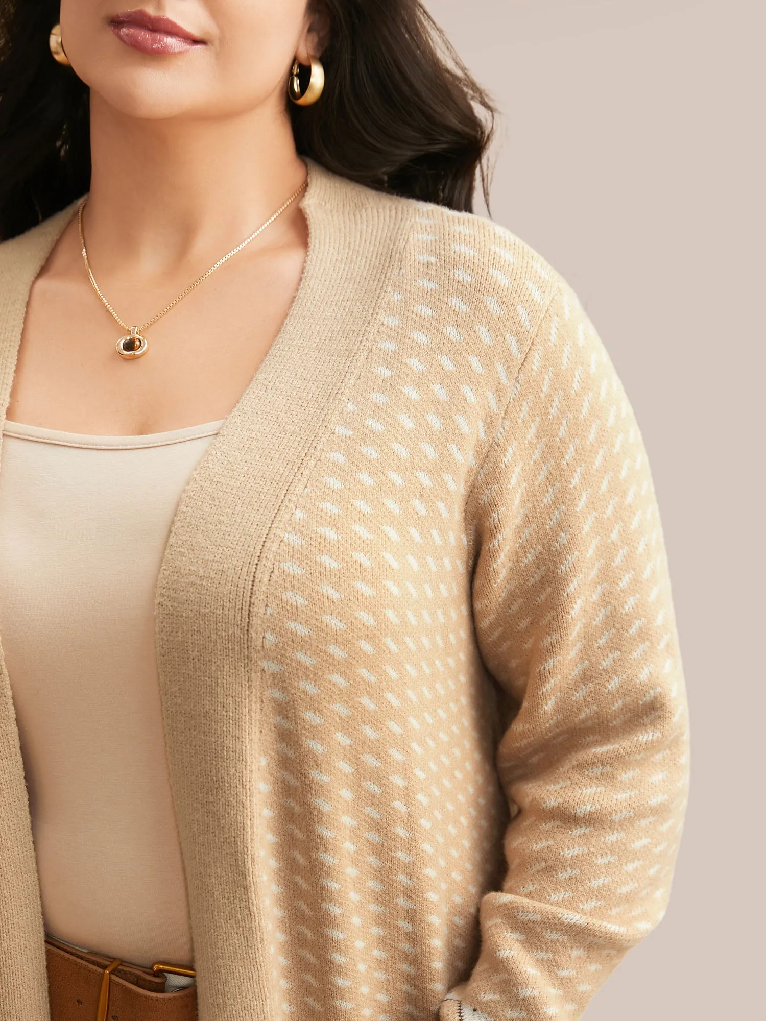 Supersoft Essentials Bandana Geometric Pocket Cardigan sold by Bloomchic product image thumbnail 4