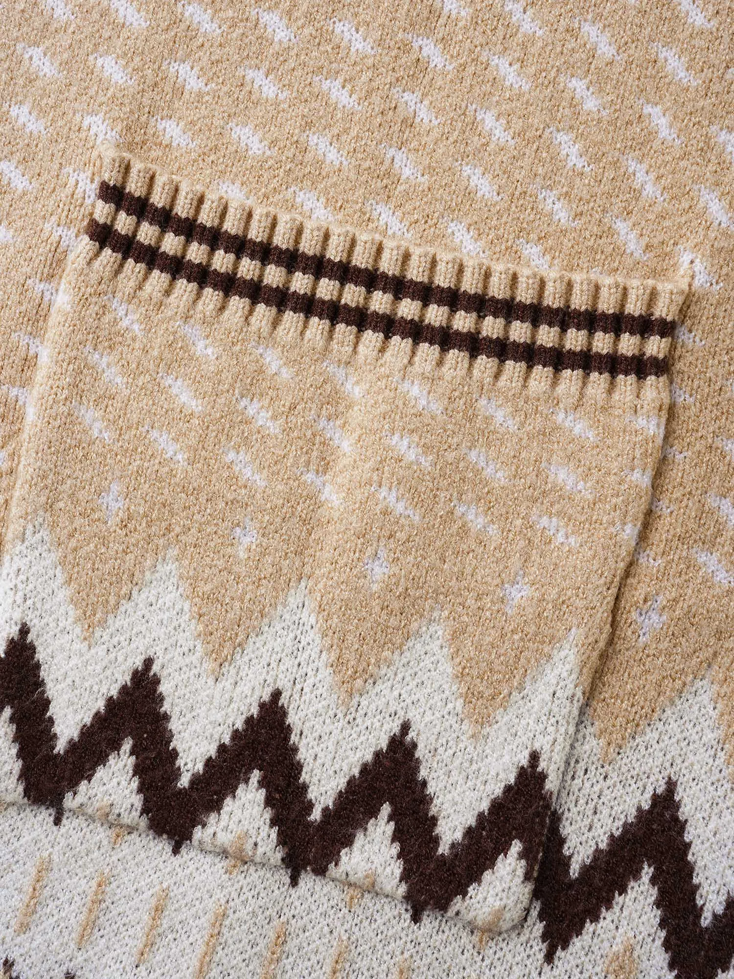 Supersoft Essentials Bandana Geometric Pocket Cardigan sold by Bloomchic product image thumbnail 5