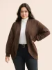Supersoft Essentials Textured Lapel Collar Cardigan sold by Bloomchic