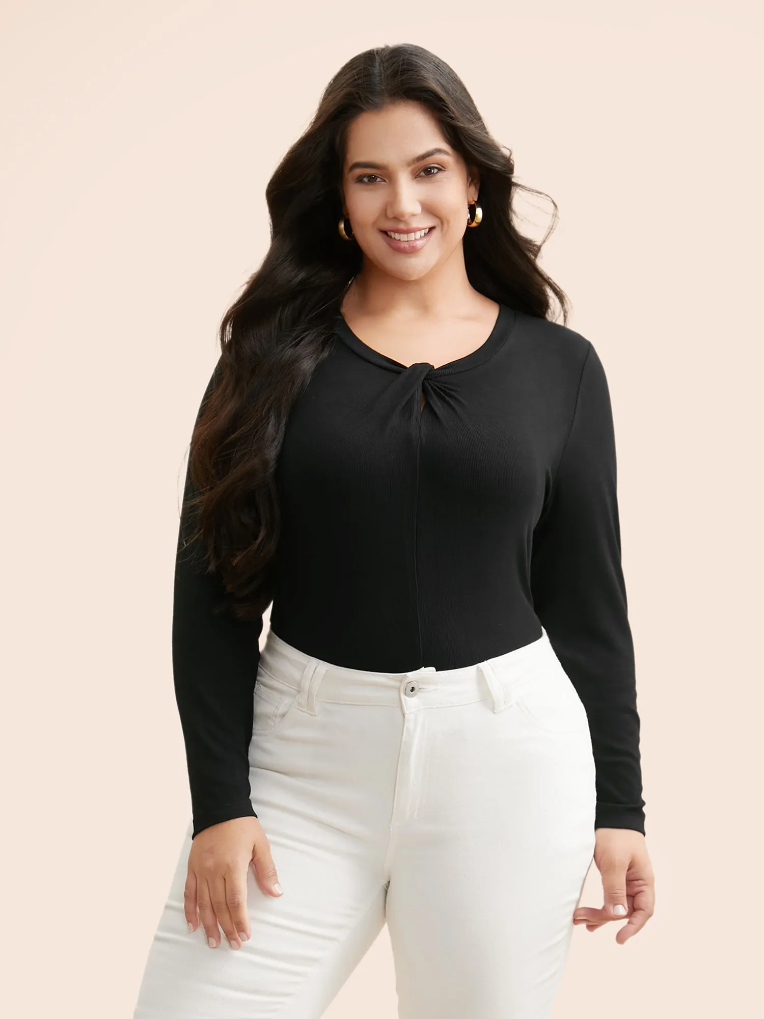 Supersoft Essentials Pleat Front T-shirt sold by Bloomchic product image thumbnail 5