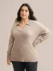 Airy Cozy Polo Collar Wool Pullover sold by Bloomchic