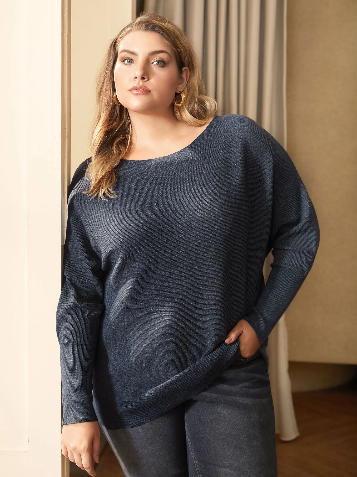 Supersoft Dolman Sleeve Pullover sold by Bloomchic product image thumbnail 3