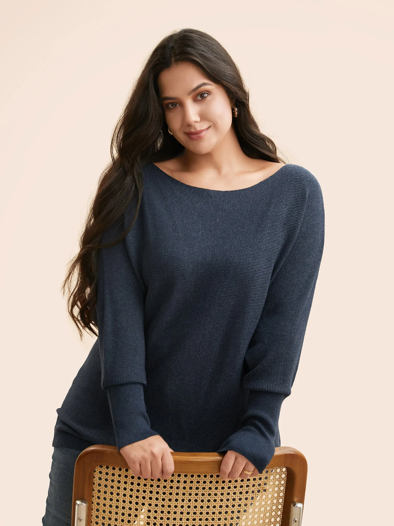 Supersoft Dolman Sleeve Pullover sold by Bloomchic product image thumbnail 5