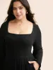 Supersoft Essentials Elastic Waist Midi Dress sold by Bloomchic