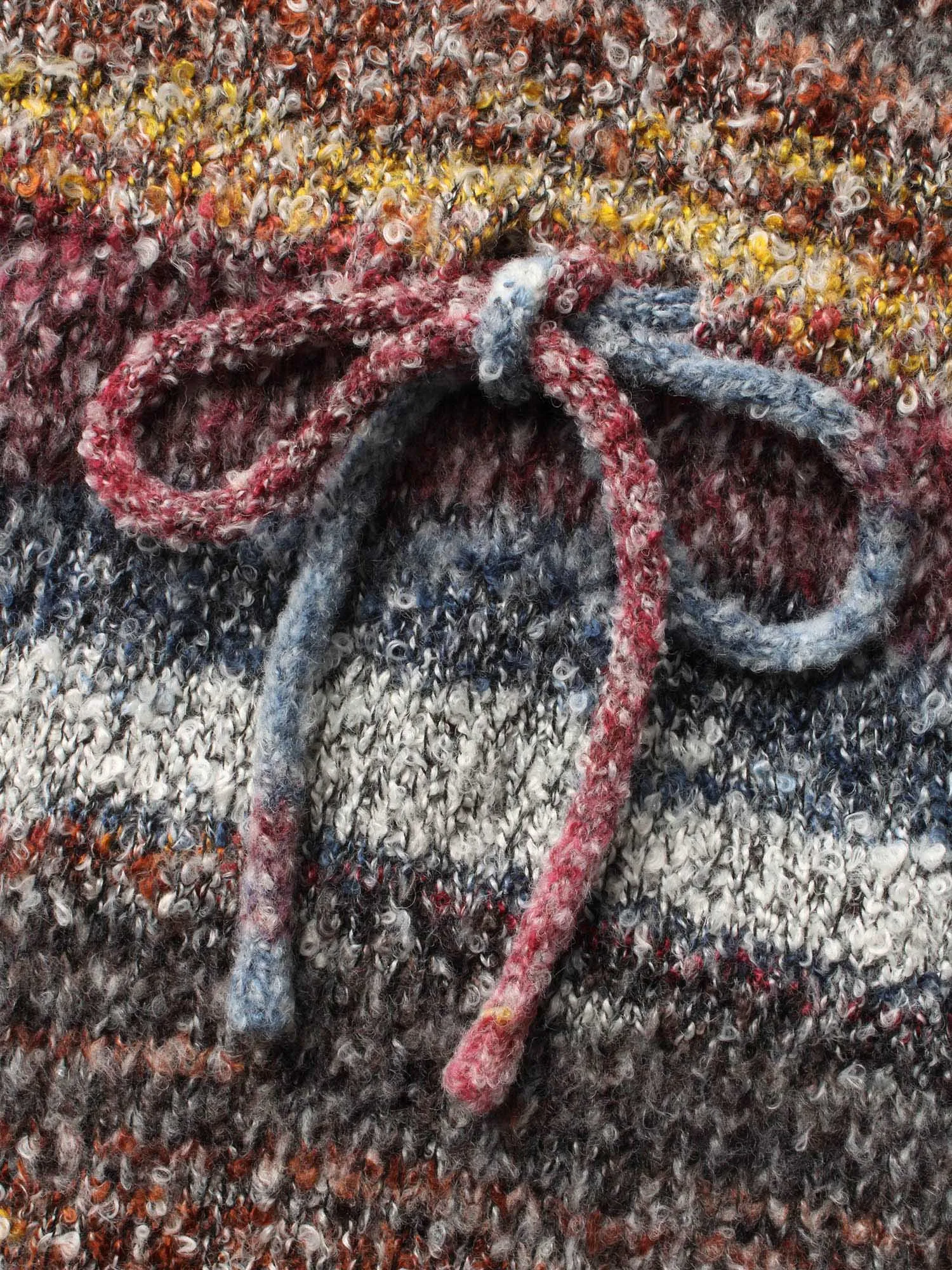 Ombre Heather Tie Knot Pullover sold by Bloomchic product image thumbnail 5