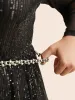 Bowknot Faux Pearl Detail Belt sold by Bloomchic