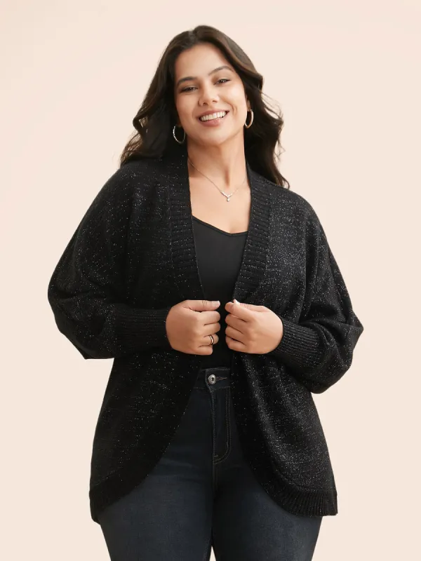 Kimono Collar Luxe Dolman Sleeve Cardigan sold by Bloomchic