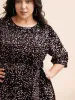 Sequin Round Neck Dress sold by Bloomchic