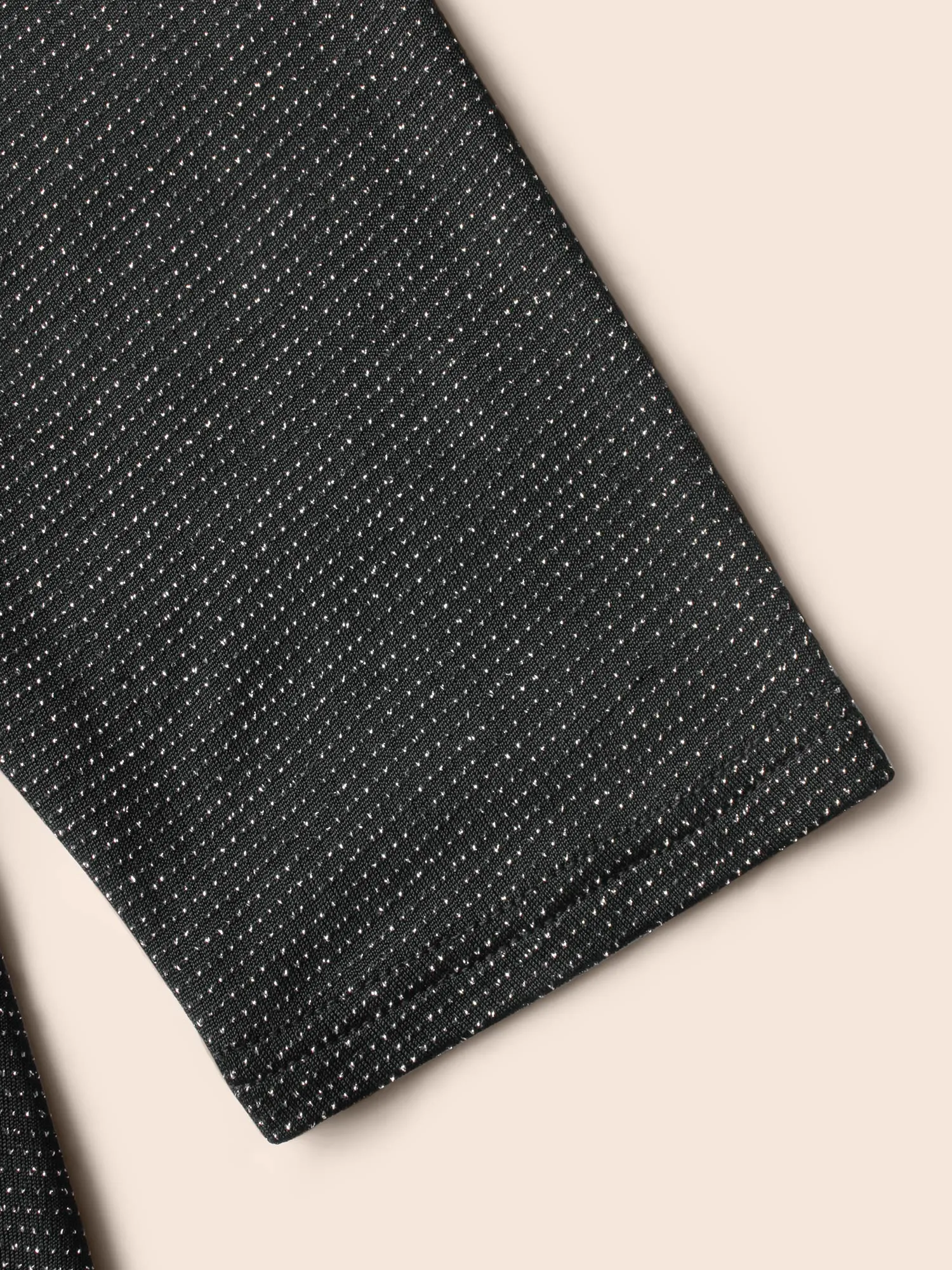 V Neck Luxe Plicated Detail T-shirt sold by Bloomchic product image thumbnail 5