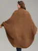 Solid Dolman Sleeve Arc Hem Cardigan sold by Bloomchic