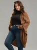 Solid Dolman Sleeve Arc Hem Cardigan sold by Bloomchic