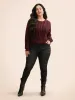 Crew Neck Cable Knit Split Hem Pullover sold by Bloomchic