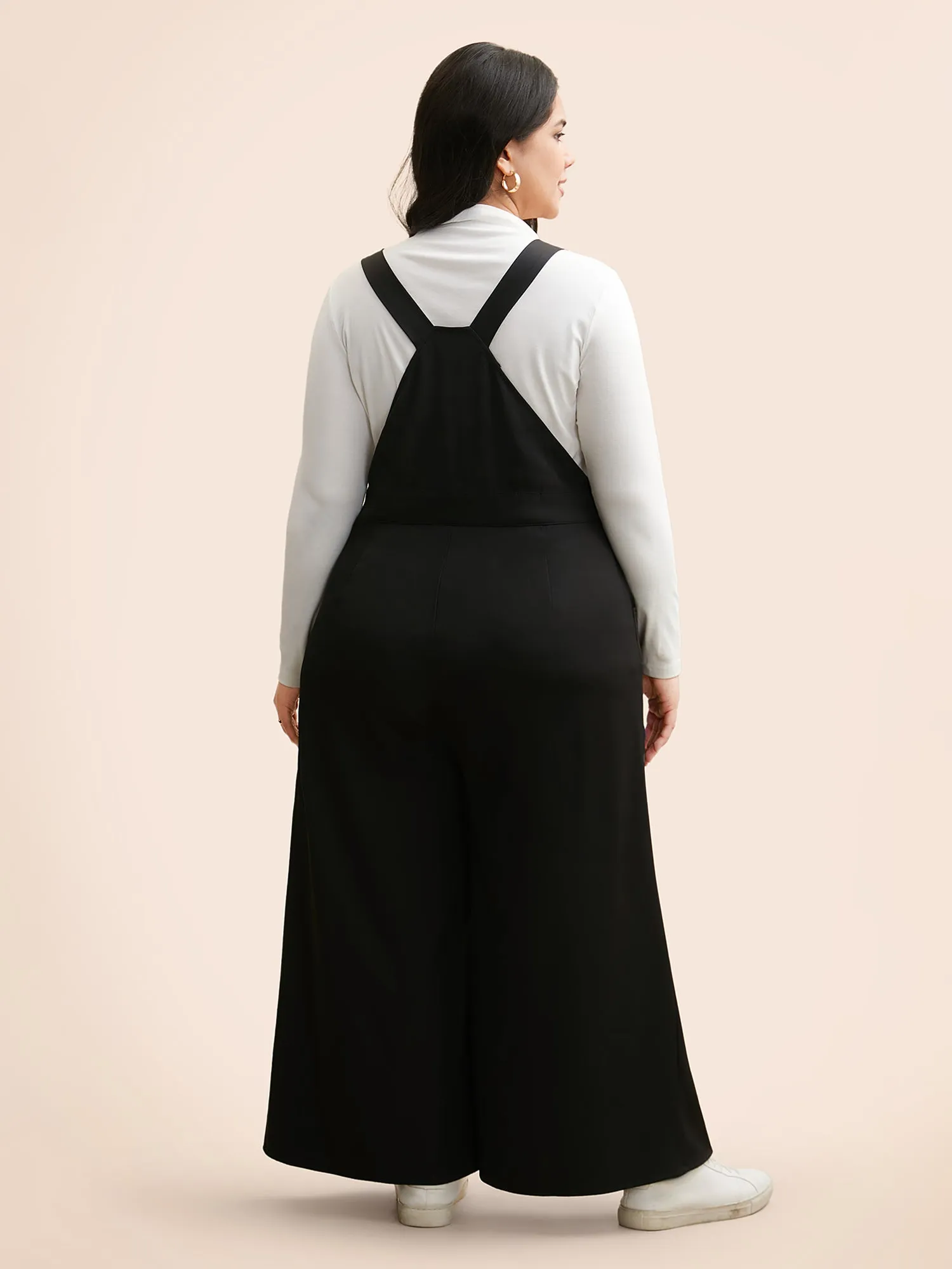 Floral Towel Embroidered Loose Jumpsuit sold by Bloomchic product image thumbnail 5