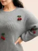Supersoft Essentials Stereo Cherry Design Pullover sold by Bloomchic