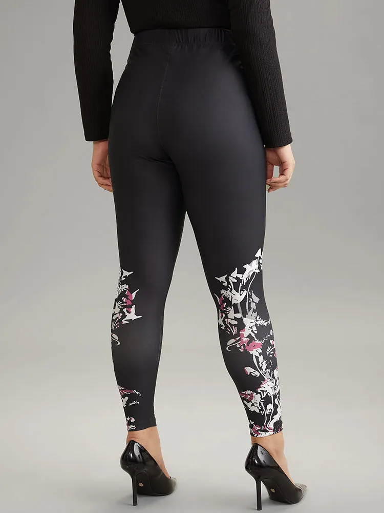 Boho Print High Rise Skinny Leggings sold by Bloomchic product image thumbnail 2