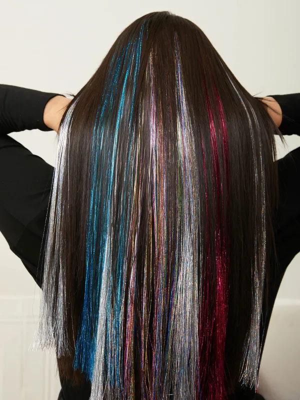Colorful Hair Extension Set sold by Bloomchic