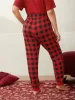 Plaid Slim-Fit Lounge Pants sold by Bloomchic