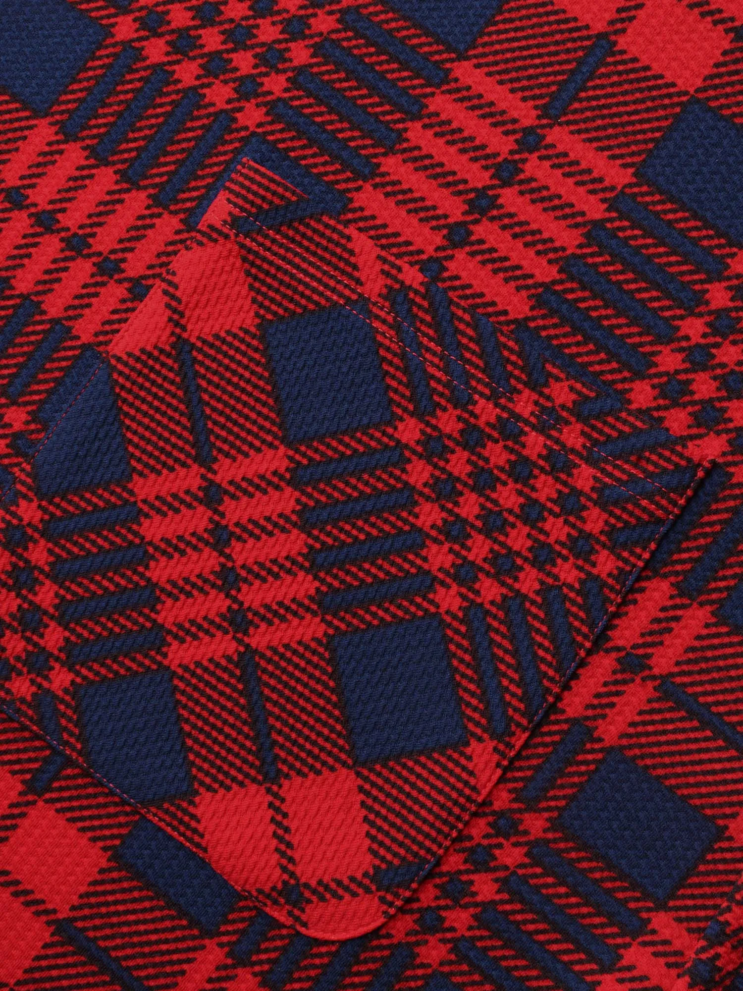 Holiday Plaid Sleeveless Stretch Midi Dress sold by Bloomchic product image thumbnail 5