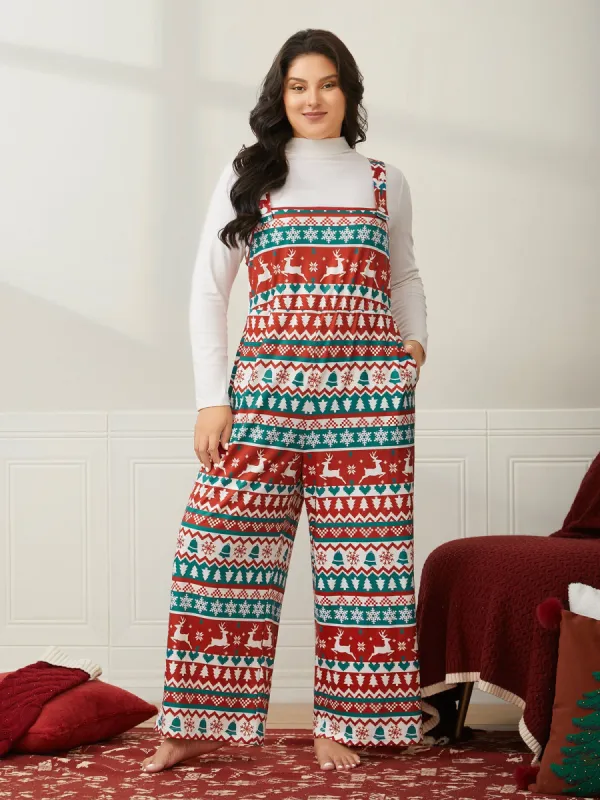 Cami Stripe Knit Straight-Leg Lounge Jumpsuit sold by Bloomchic