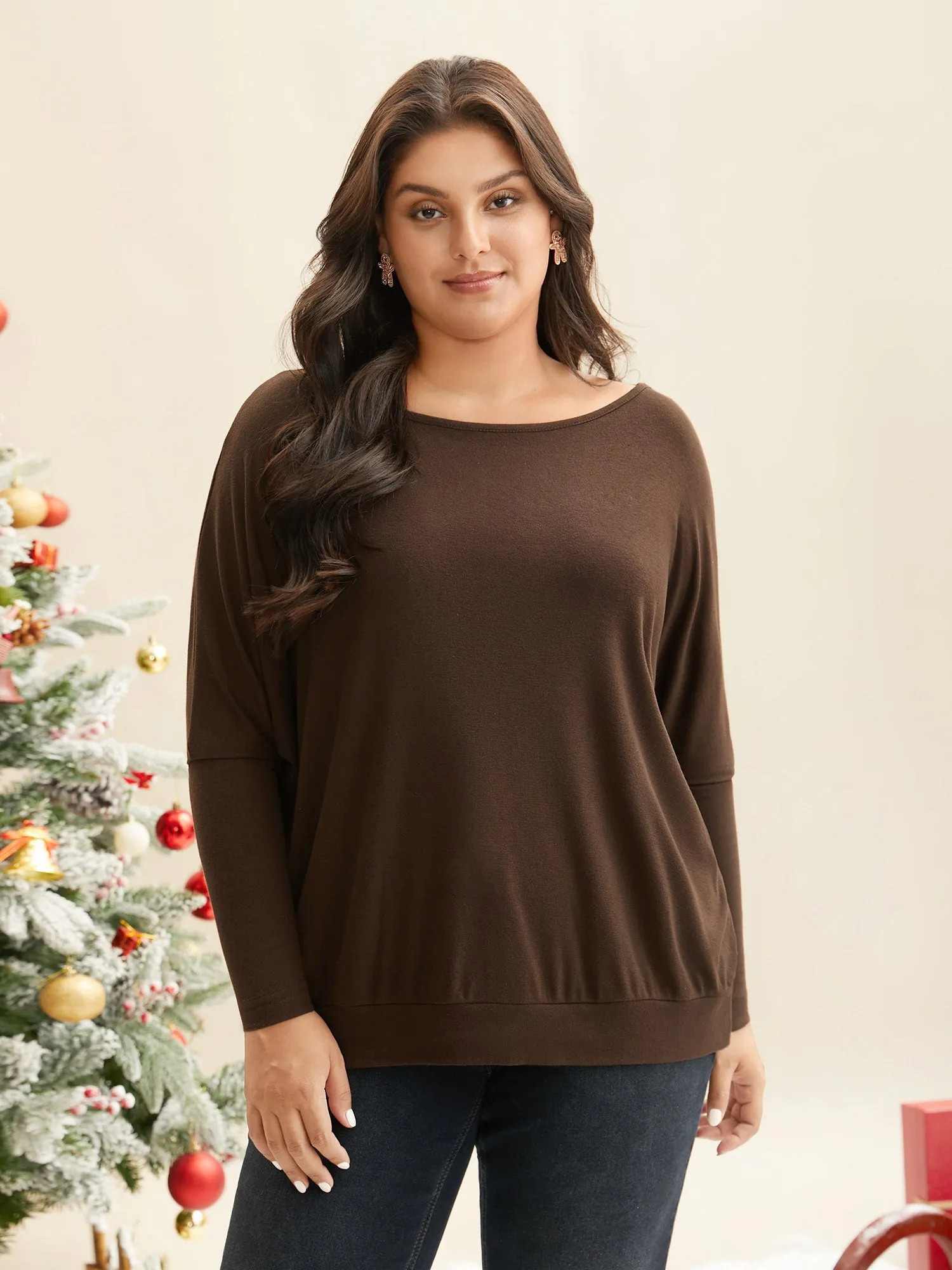 Holiday Everything Relaxed Fit Tee sold by Bloomchic product image thumbnail 2