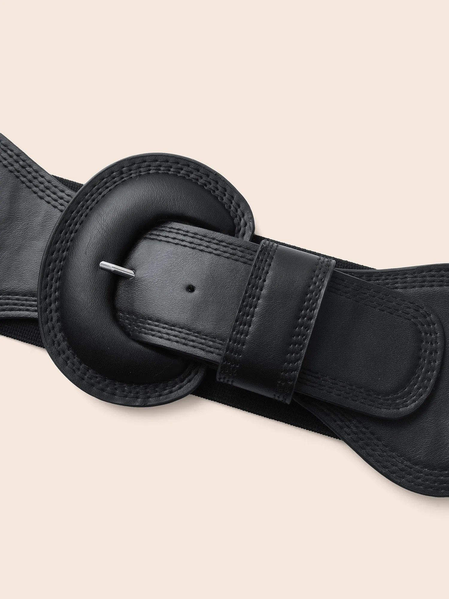 Versatile Faux Leather Belt sold by Bloomchic product image thumbnail 5