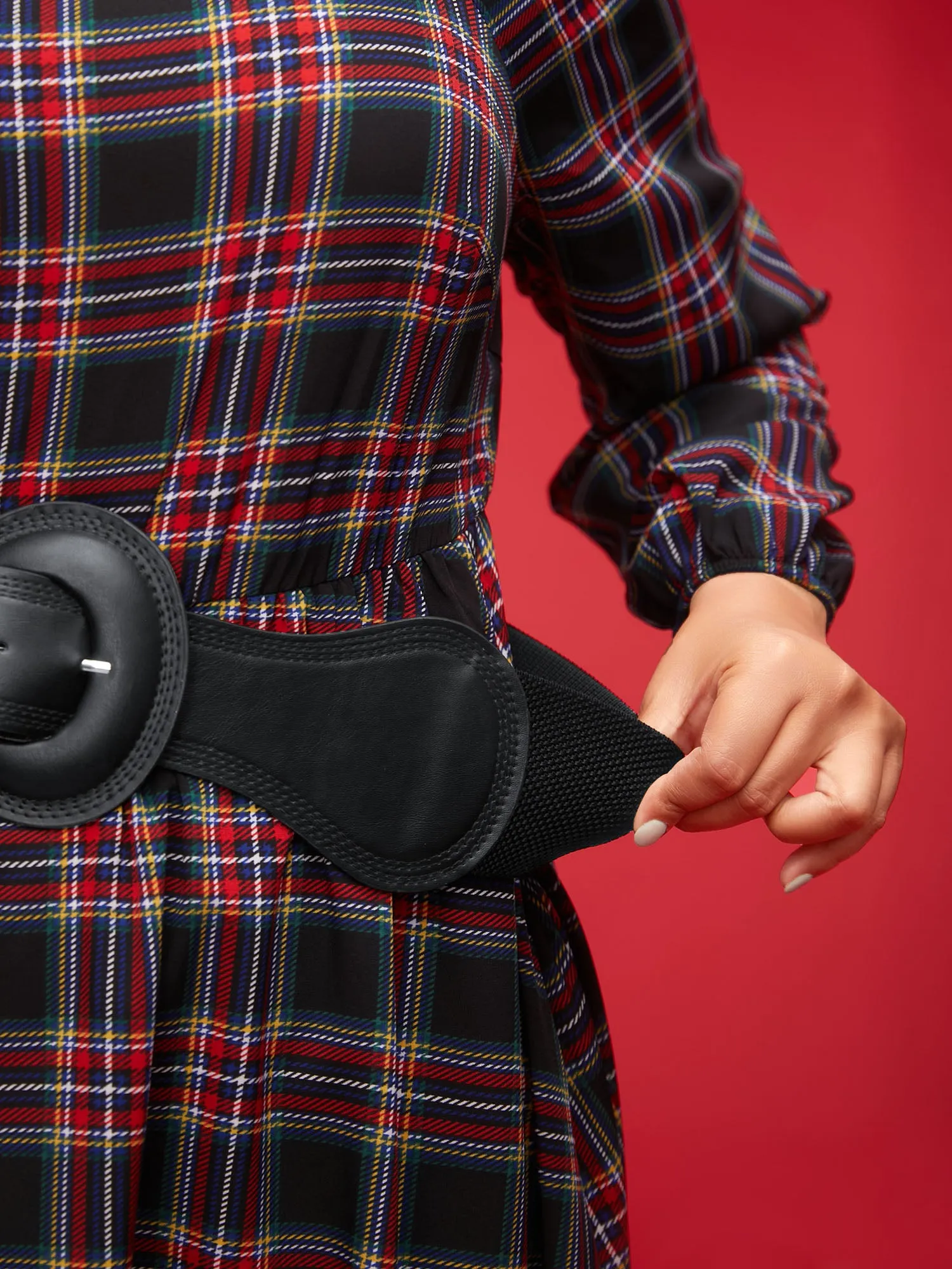 Versatile Faux Leather Belt sold by Bloomchic product image thumbnail 4