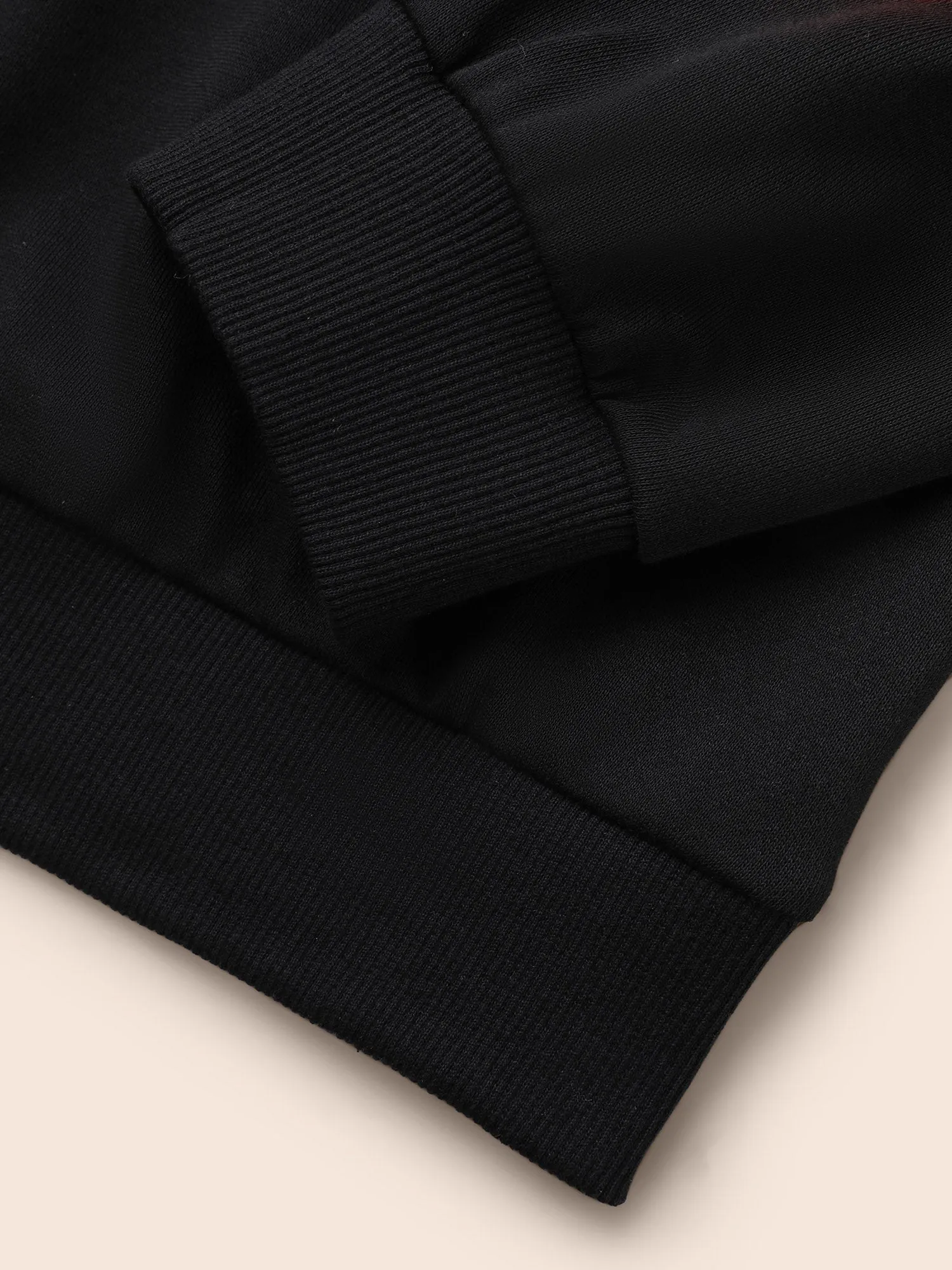 Sequin Heart Embellished Puffy Sleeves Sweatshirt sold by Bloomchic product image thumbnail 5