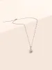 Silver Holiday Tree Pendant Necklace sold by Bloomchic