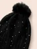 Studded Acrylic Winter Cap sold by Bloomchic