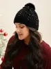 Studded Acrylic Winter Cap sold by Bloomchic