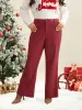 Holiday Stretchy Flared Pants sold by Bloomchic