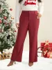 Holiday Stretchy Flared Pants sold by Bloomchic