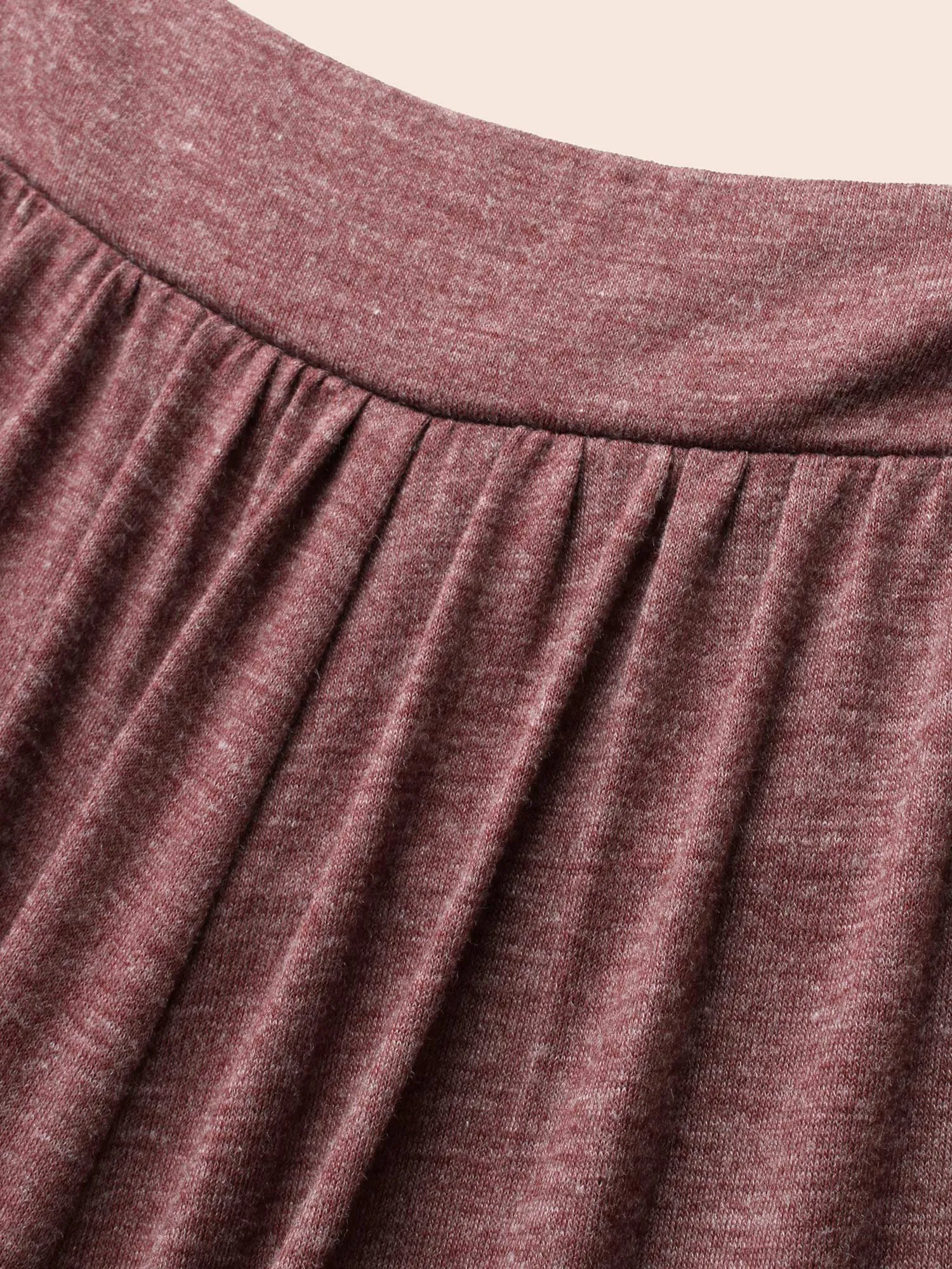 Heather Gathered Loose-Fit Jumpsuit sold by Bloomchic product image thumbnail 5