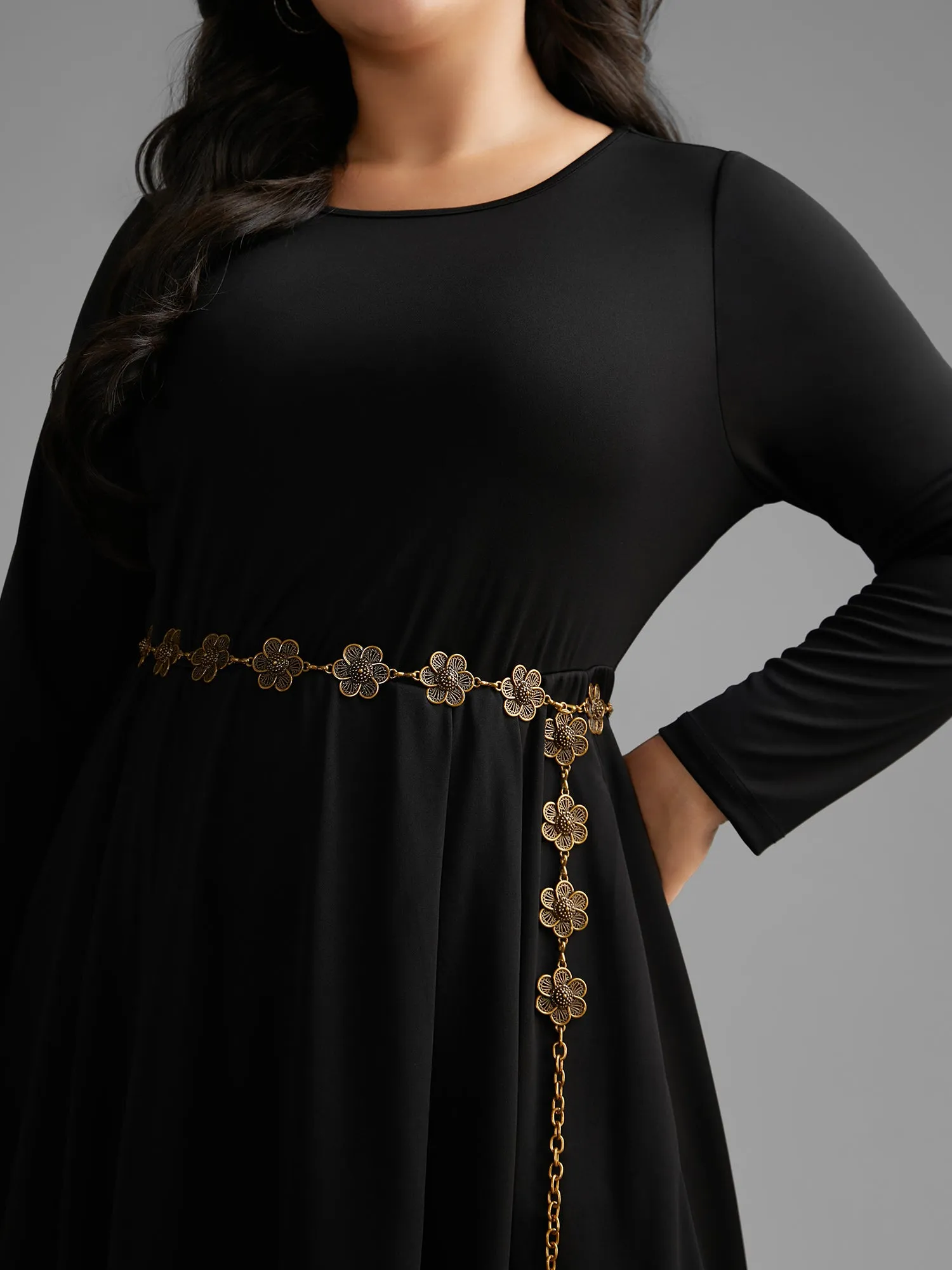 Vintage Floral Chain Belt sold by Bloomchic product image thumbnail 5