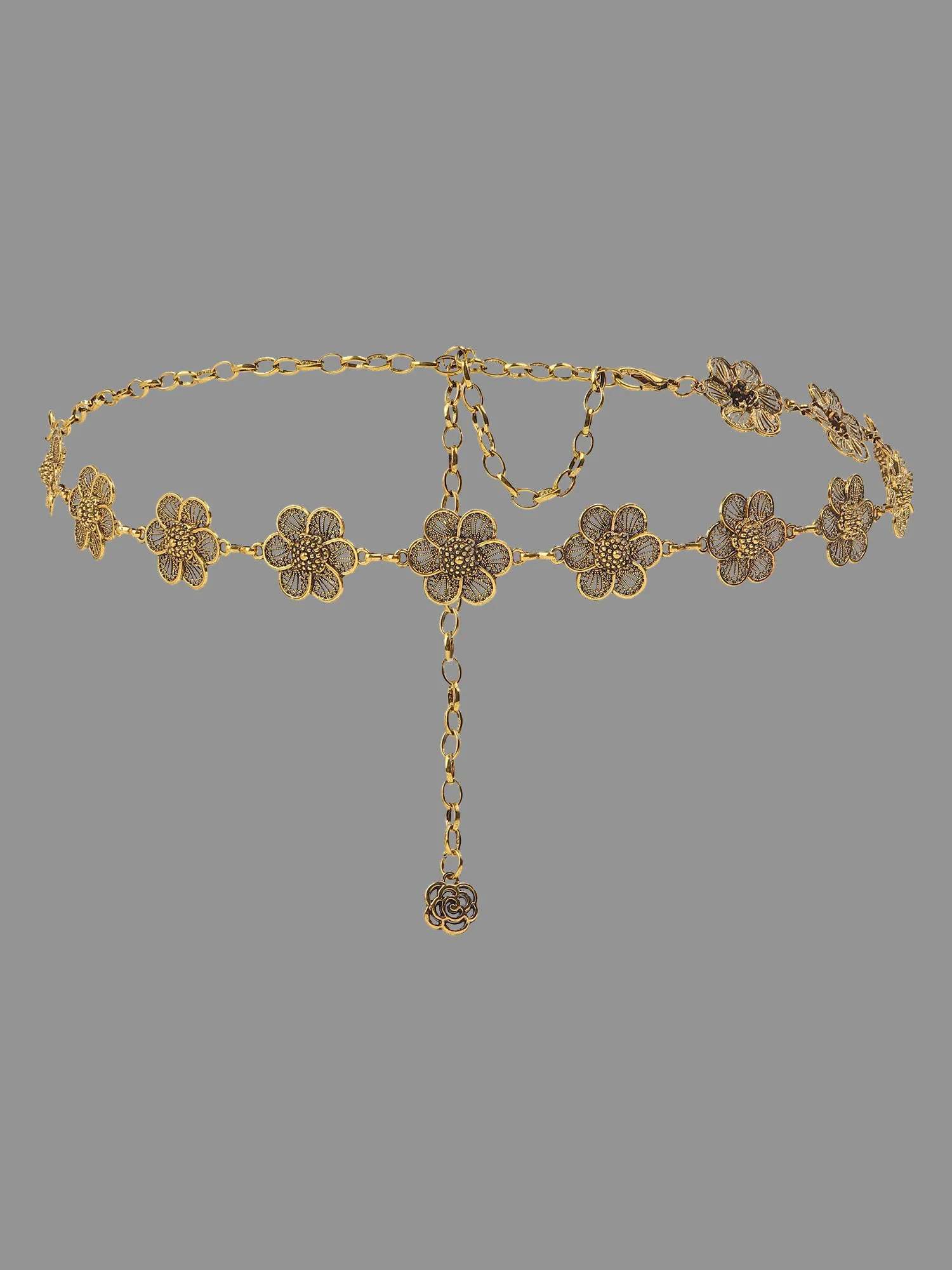 Vintage Floral Chain Belt sold by Bloomchic product image thumbnail 2