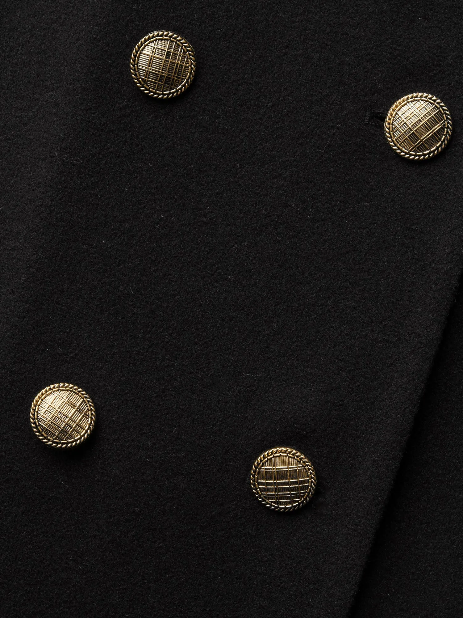 Double Breasted Cloak Sleeve Cape Overcoat sold by Bloomchic product image thumbnail 5