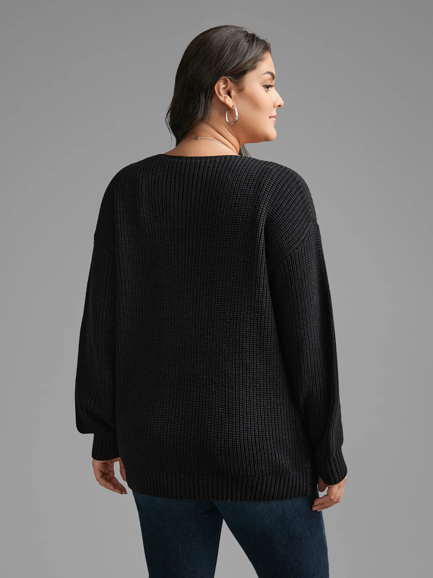 Supersoft Essentials Solid Tie Knot Cardigan sold by Bloomchic product image thumbnail 2