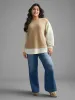 2-In-1 Round Neck Sweatshirt sold by Bloomchic