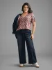 V Neck Animal Print T-shirt sold by Bloomchic