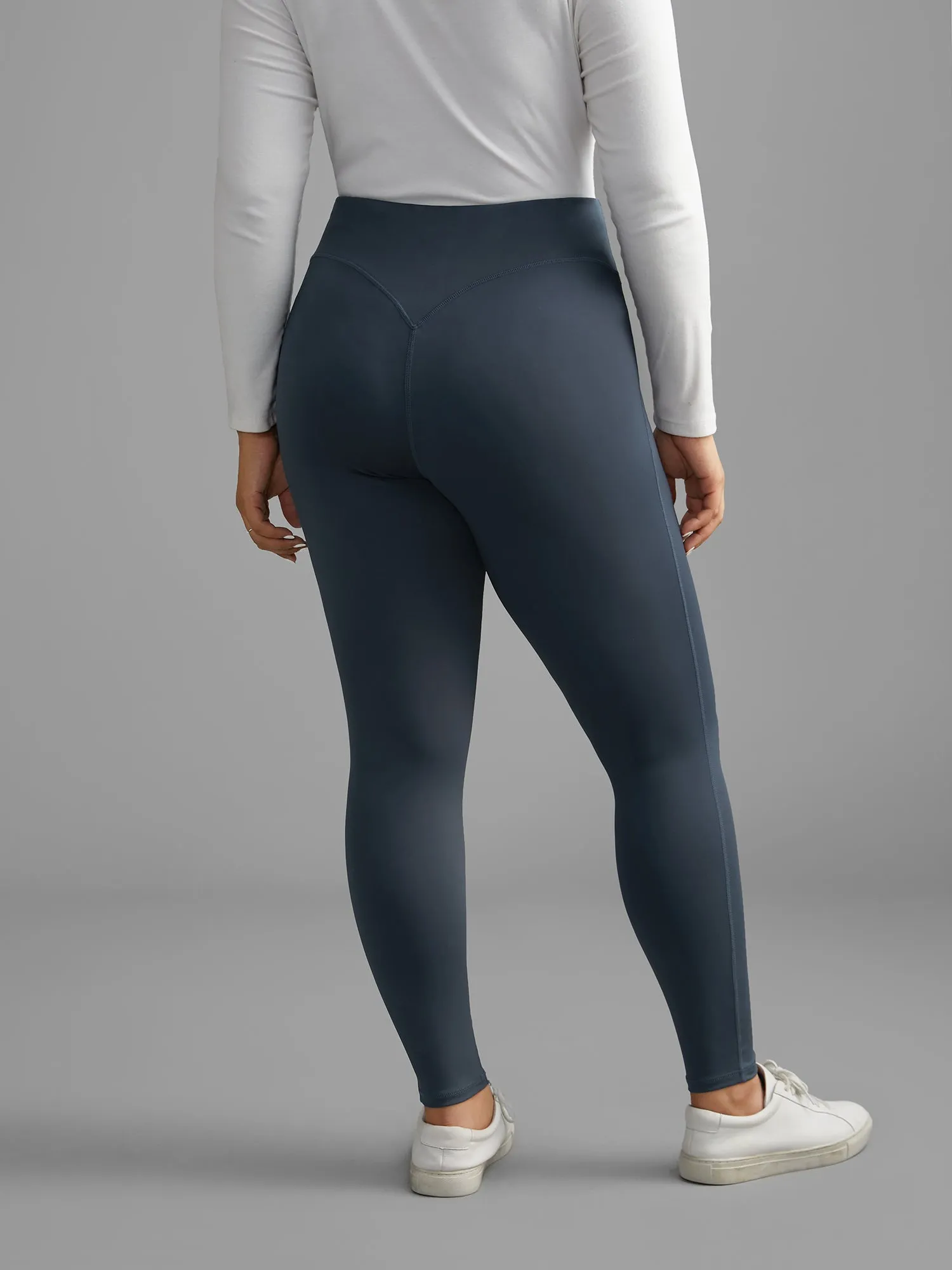 High Stretch Waist Hip-Lifting Leggings sold by Bloomchic product image thumbnail 2