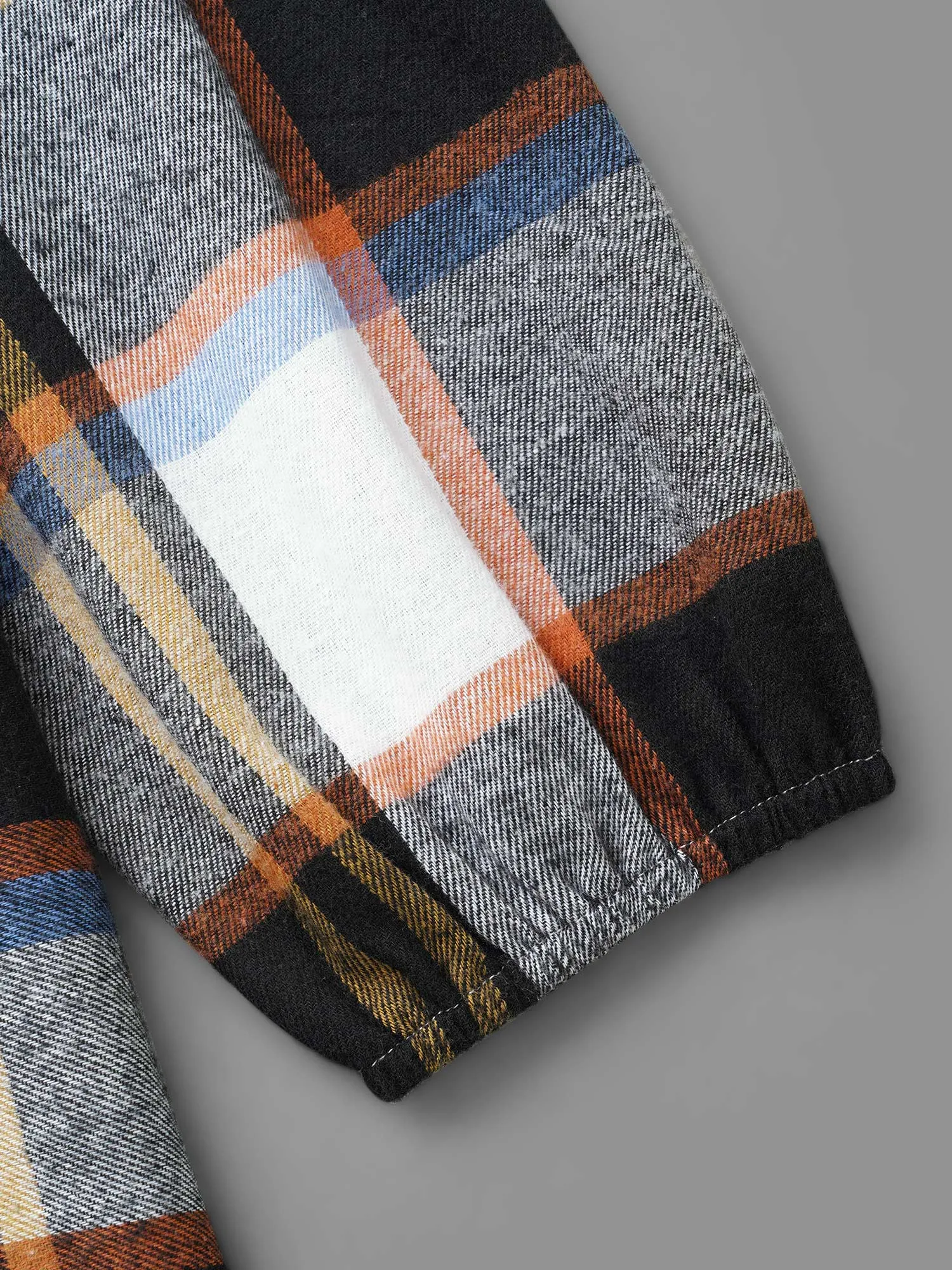 Plaid Button Up Belted Knit Dress sold by Bloomchic product image thumbnail 5