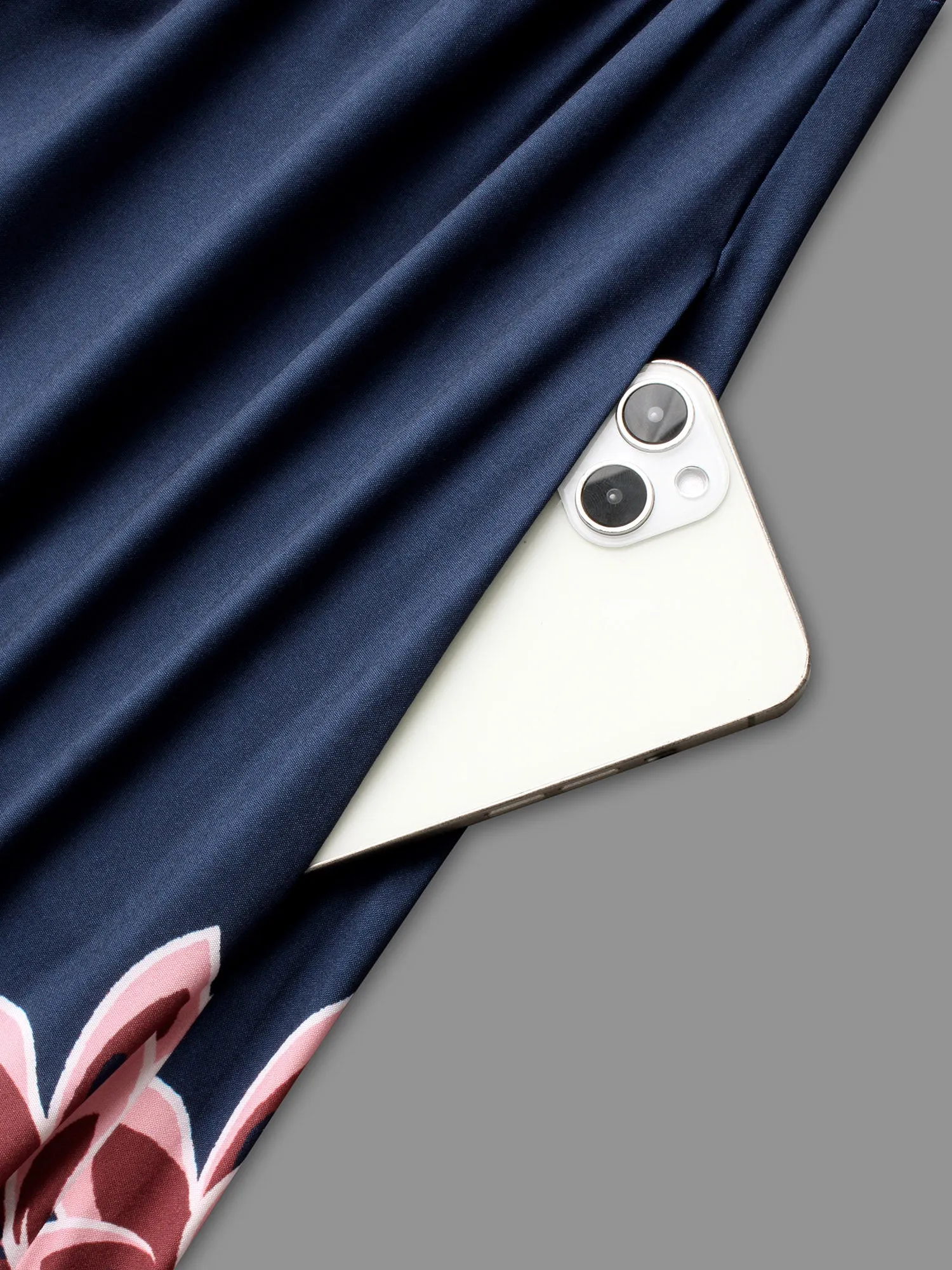 Boho Print Ruffle Sleeve Shirred Dress sold by Bloomchic product image thumbnail 5