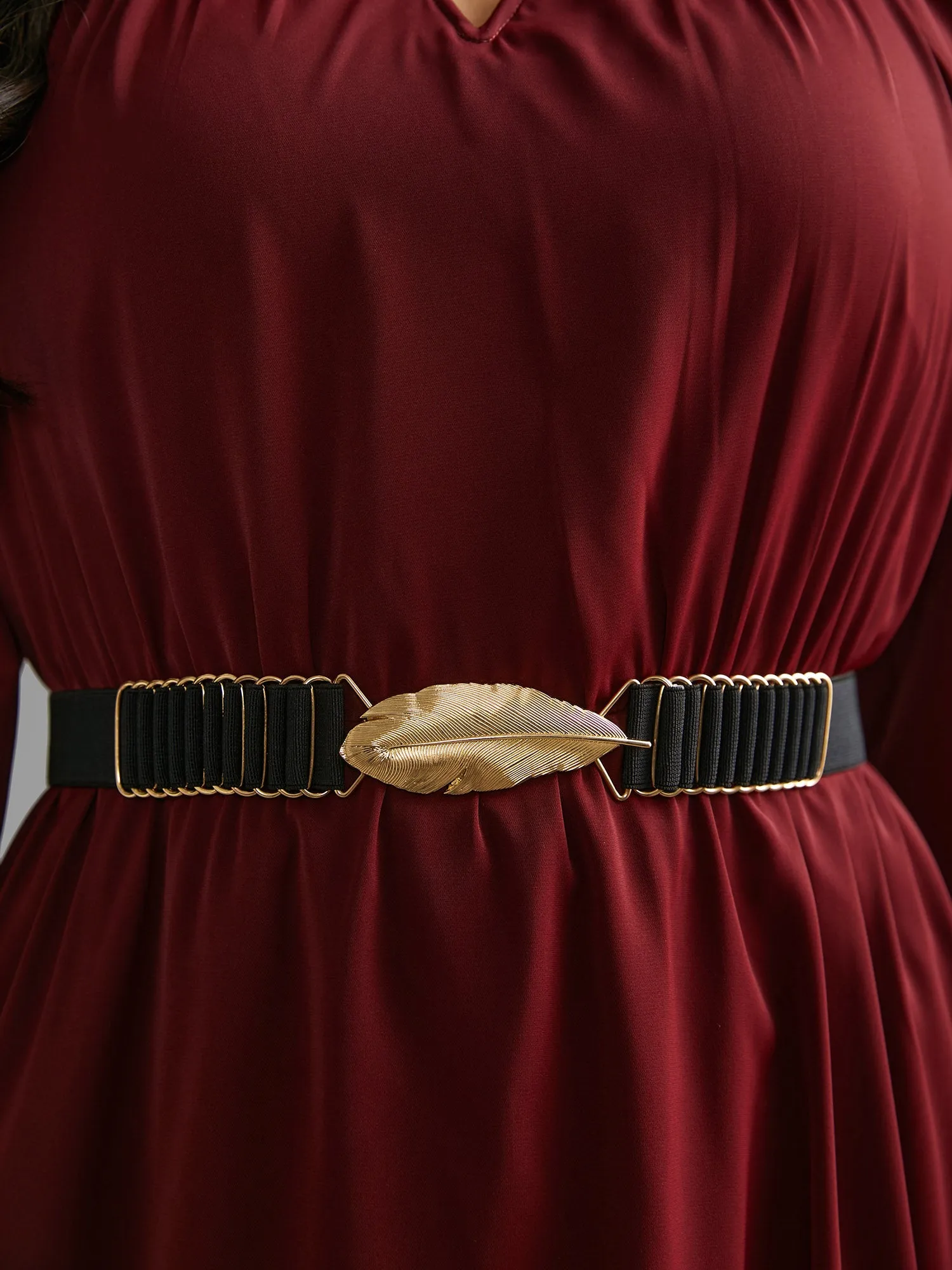 Feather Buckle Detail Waist Belt sold by Bloomchic product image thumbnail 3