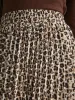 Leopard Print Pleated Elastic Waist Skirt sold by Bloomchic