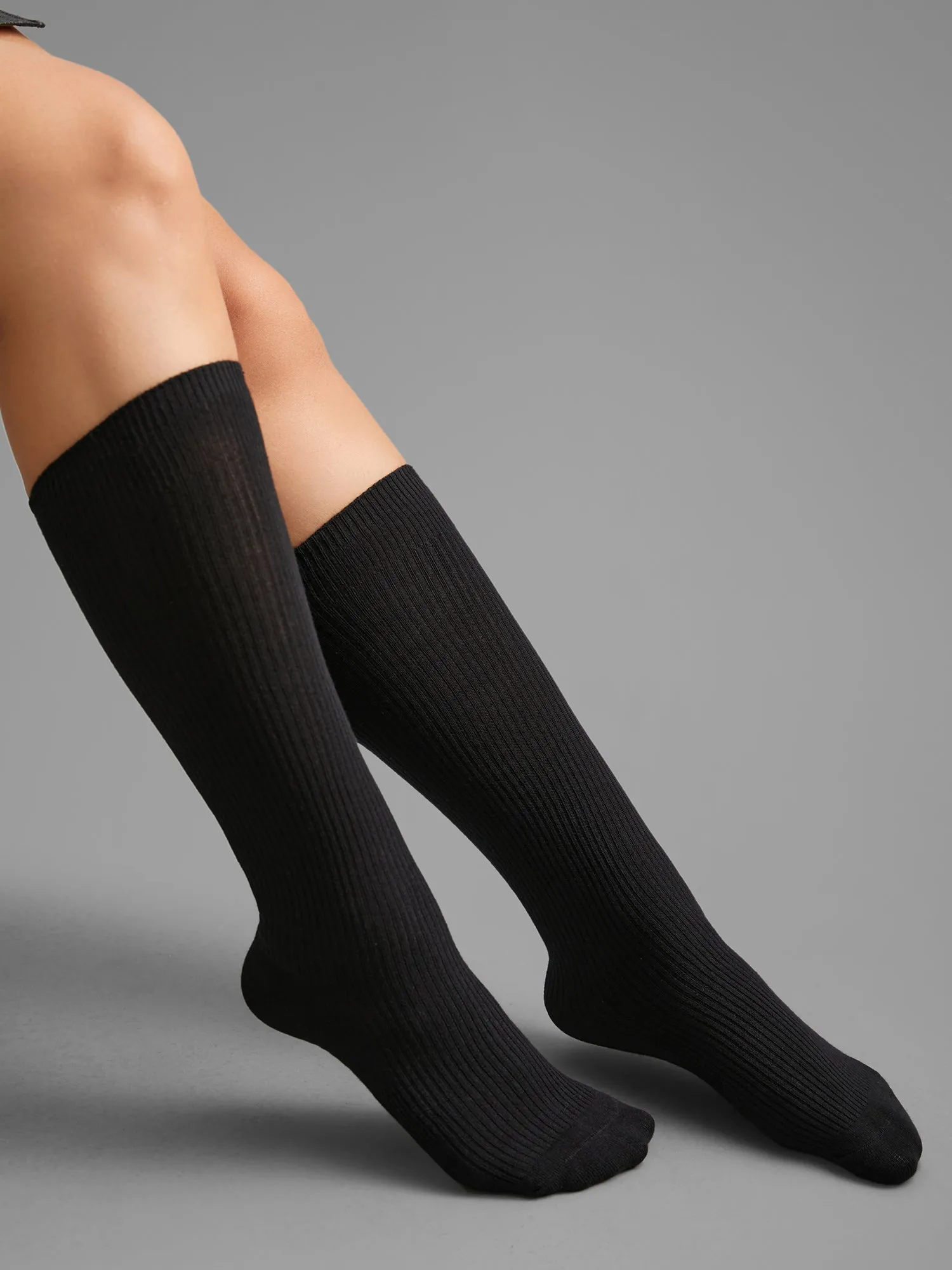 Solid Color Thin Over The Knee Stocks sold by Bloomchic