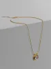 Square Shaped Cubic Zirconia Necklace sold by Bloomchic