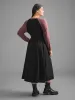 V Neck Heather Patchwork Knit Dress sold by Bloomchic