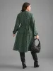 Polka Dot Shirred Frill Trim Dress sold by Bloomchic