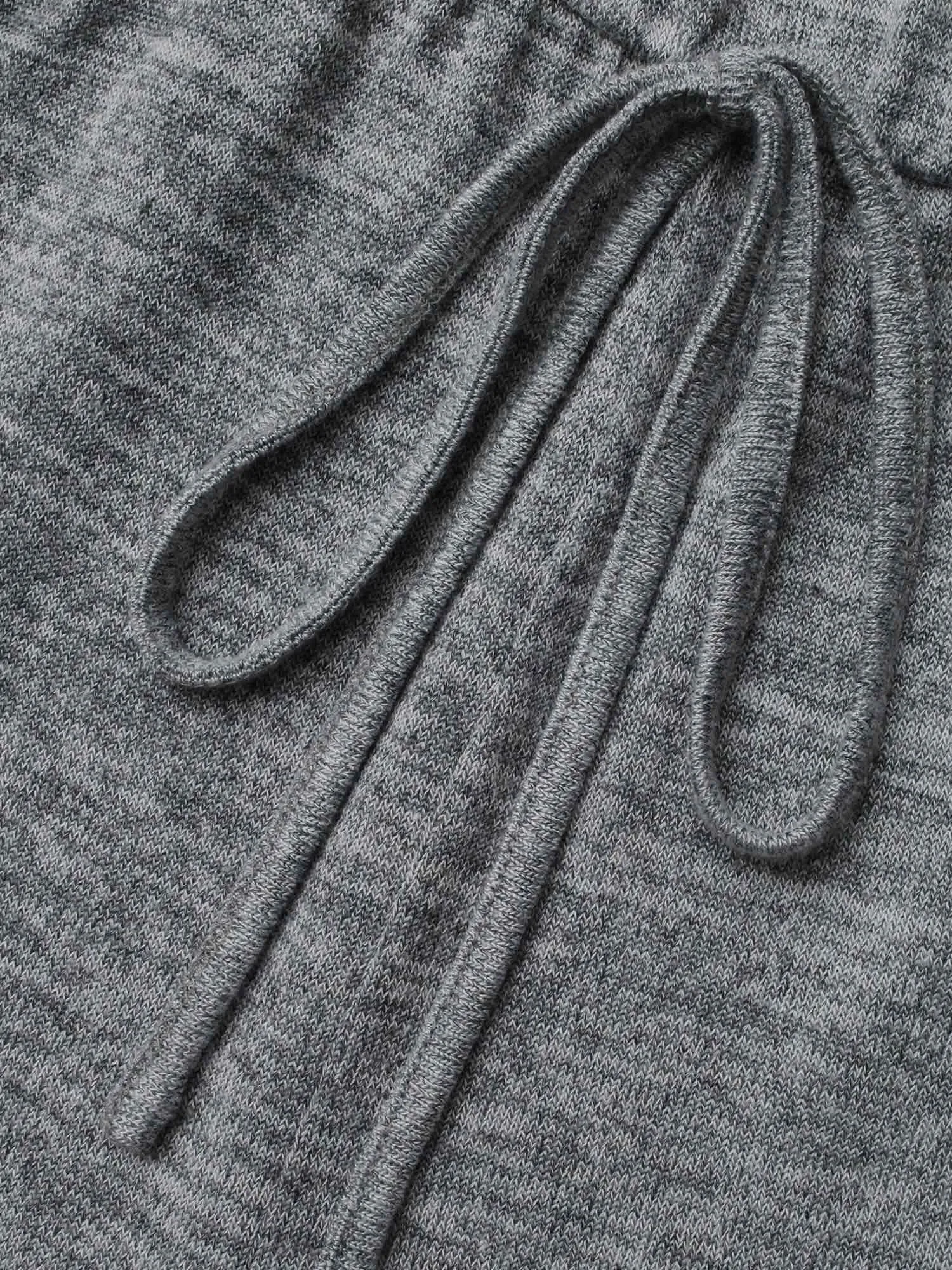 Elastic Waist Overlap Collar Lounge Jumpsuit sold by Bloomchic product image thumbnail 5